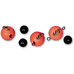 Magic trout 6255001 Поплавковые вертлюги Foam Оранжевый Red 10 mm 