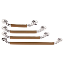 Купить Plastimo 106859 Кожаный перила  Silver / Red 280 mm 7ft.ru в интернет магазине Семь Футов