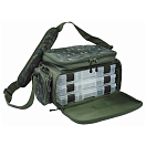 Купить Mitchell 1561550 MX Camo Plus 3 Сумка Tackle Stack Зеленый Camo 7ft.ru в интернет магазине Семь Футов