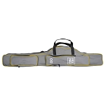 Zeox 7010014 дорожная сумка Basic Reel-In 3 Sections Grey / Yellow 162x25x15 160 cm