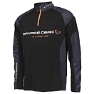 Купить Savage gear 73685 Толстовка с полумолниеймолнией Tournament Gear Черный Black XL 7ft.ru в интернет магазине Семь Футов