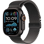 Apple MX5U3TY/A  Watch Ultra 2 GPS + Cellular 49 mm Milanese Loop Черный Black Titanium / Black Titanium M