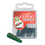 Carp expert 79032140 Classic CXP Трубка с свинцовыми зажимами Бесцветный Green 15 mm