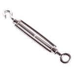 Plastimo 422029 Крюк из нержавеющей стали Tensor Стад Silver 8 x 200 mm
