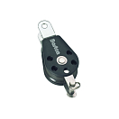 Купить Barton marine 7803091 385kg 10 mm Одиночный фиксированный шкив с опорой для троса/съемным штифтом Black 45 x 112 mm 7ft.ru в интернет магазине Семь Футов