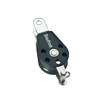Barton marine 7803091 385kg 10 mm Одиночный фиксированный шкив с опорой для троса/съемным штифтом Black 45 x 112 mm
