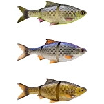 Savage gear 1636718-UNIT Swimbait 3D LT Roach 216g 250 mm Золотистый Glitter Bream