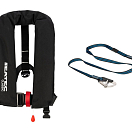 SEATEC Спасательный жилет CLASSIC 165 / черный / 165 N / вкл. спасательный круг