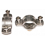 Forniture nautiche italiane 1010042 Крепежный зажим Silver 25 mm 