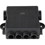 Oem marine pf114 Держатель предохранителя Mega Midi 116x95x38 mm Black 12x12x8