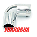 Колено леера (22,2 мм), 90 град с петлей, Marine Rocket (упаковка из 20 шт.) S.M0832-22_MR_pkg_20