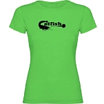 Kruskis 11502280xxlk039 Футболка с коротким рукавом Catfish Light Green 30x25x2 2XL