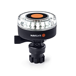 Комбинированный навигационный огонь Navisafe Navilight 360° 2NM/040 7090017580360 беспроводной с основанием Navimount 2 мили 90x68мм белый 