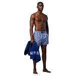 North sails 673746-C002-M плавательные шорты Allover Volley Navy Blue / White M
