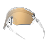 Спортивные очки с диоптриями HILX Samurai / Matt Crystal / Gold Polarized Lens + Clear Lens, rx-738/hsm03905-smpgd4