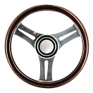 Купить Рулевое колесо с отделкой из дерева Vetus Tectona SWTEC35 350 мм 7ft.ru в интернет магазине Семь Футов