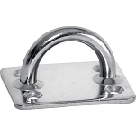 Plastimo 408463 H15 Опора моста из нержавеющей стали Silver 35 x 30 mm