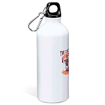 Kruskis MD4049S101C120 Catcher Discipline Алюминиевая бутылка для воды 800ml Бесцветный White
