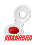Кнопка управления якорной лебедкой Quick, палубная, Up, белый (упаковка из 4 шт.) FP900UW00000A00_pkg_4