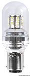 Лампочка светодиодная влагозащищенная IP65 BA15D 12/24В 3Вт, Osculati 14.443.17