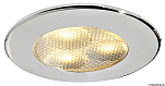Встраиваемый LED светильник Atria 12/24В 8.4Вт 500Лм белый свет без выключателя, Osculati 13.447.21