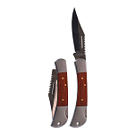 Oem 73785 Складной нож 19 Cm Коричневый  Brown / Black / Silver