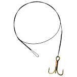 Salper 53CATR020 Triple Steel Wire Крюк Черный  Nickel 2 