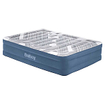 Bestway 6713C Tritech Queen Усиленный встроенный насос I-Beam Double Air Bed Бесцветный Blue / Grey 203x152x46cm