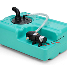 CAN PLASTIC 01.2900 Резервуар для питьевой воды / 39 л / 550 x 390 x 200 мм / с насосом 3,8 л/мин / 12 В