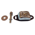 Goldenship GS38102 Silentblock 280kg Поддержка двигателя Серебристый Grey 16 mm 