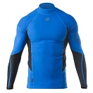 Купить Zhik 68685 Футболка с длинным рукавом с защитой от ультрафиолета Spandex Голубой Cyan M 7ft.ru в интернет магазине Семь Футов