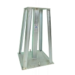 Oem marine 3028010 Поддержка киля Silver 40x60x60 1000 mm