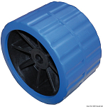 Бортовой ролик качающий из синего полимера и резины 120 х 75 х 18.5 мм, Osculati 02.029.14 для лодочных прицепов