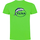 Купить Kruskis CA65500628C065 Футболка с коротким рукавом Tuna Fishing Club Зеленый Light Green 3XL 7ft.ru в интернет магазине Семь Футов