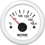 Recmar RECKY14305 50-150ºC Индикатор температуры масла Белая White 51 mm 