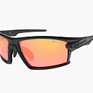 Спортивные очки с диоптриями Demetz Mud / Mat Black / Shiny Black 67-16 Turquoise Photochromic With Red Revo Cat.1 to 3, rx-337/mud5101p867
