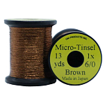 Uni products ZMT612BR-UNIT линия Micro Tinsel 1X 10.9 m  Brown 6/0
