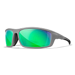 Wiley x CCGRD07-UNIT Защитные очки Поляризованные солнцезащитные очки Grid Green Mirror / Amber / Matte Cool Grey