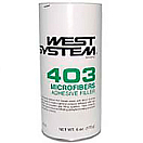 Купить West system 403-1 403 Добавка для микрофибры Бесцветный White 150 g  7ft.ru в интернет магазине Семь Футов