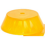 Tiedown engineering 241-86288 Конечные колокола Poly Hull Sav´R Желтый Amber 4´´