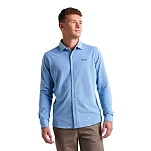 Slam A105007S00-W45-XL Рубашка с длинным рукавом Heba Light Blue XL