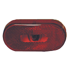 Marine fasteners 203-00354P Classic 12V Габаритный свет Оранжевый Red