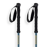 Arva LKFUJIV3-02-Petrol Blue - Gold трости Fuji 3 parts powerlock + long grip Серебристый Petrol Blue / Gold 105-135 cm