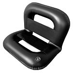 Надувное кресло в лодку (63х65х65 см) (Цвет фурнитуры для лодок Черный) TRON66_N1