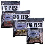 Dynamite baits 34DBDY1482 Рыбное блюдо Big Fish Floating Feed Pallets 1.2kg Коричневый Fishmeal 11 mm 