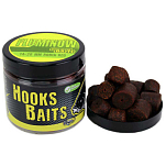 Pro elite baits C8433921 Fluminow Hook Ананас от Scopex 200ml Пеллеты Золотистый 14 / 20 mm 