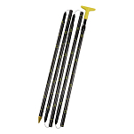 Salewa 00-0000002659-0906-UNI Lightning Carbon 240 Plus Зонд Черный  Black / Yellow