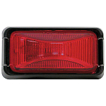 Anderson marine 177-E150BKR Герметичный просвет и боковой габаритный фонарь Красный Red / Black Base