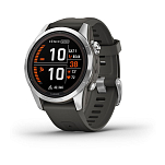 Garmin 010-02776-01 Часы Fenix® 7S Pro Solar Edition Черный Silver / Grey