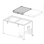 Indelb G978 Крышка левой двойной двери TB Серебристый Silver